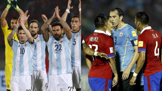 Argentina y Uruguay en la fase de clasificación del Mundial 