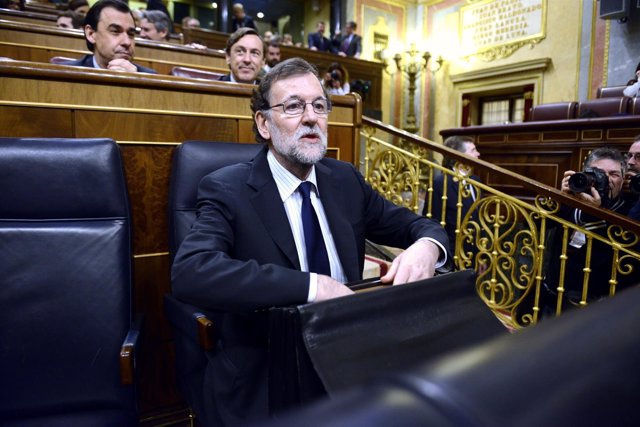 Mariano Rajoy en el Pleno del Congreso - 22 de marzo.