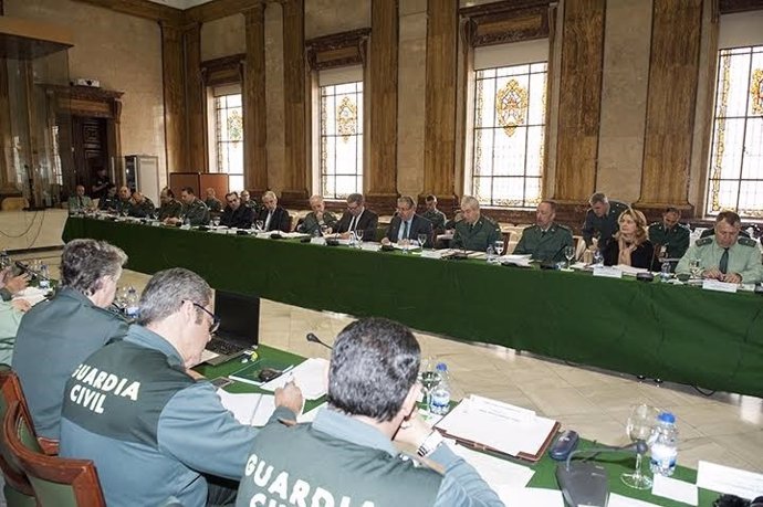 Reunión del Consejo de la Guardia Civil presidido por Juan Ignacio Zoido