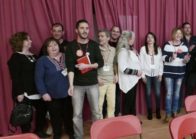 Raúl Cordero tras ser elegido nuevo secretario general de CCOO Madrid Sur