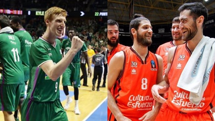 Unicaja y Valencia Basket, a un partido del título de la Eurocup