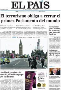 Las portadas de los periódicos de hoy, jueves 23 de marzo de 2017