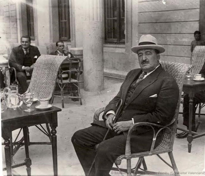 El escritor Vicente Blasco Ibáñez