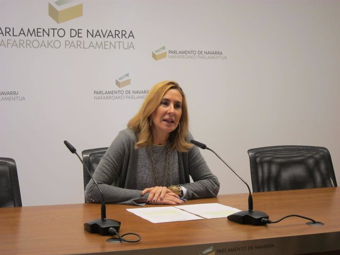 Ana Beltrán, portavoz parlamentaria del PPN