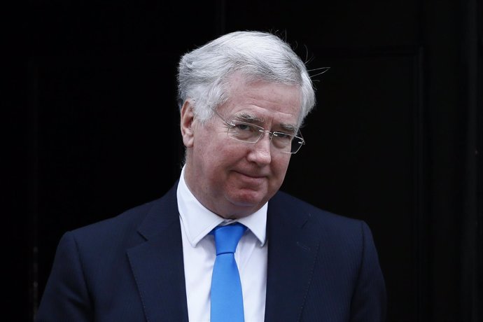 Michael Fallon, ministro de Defensa británico