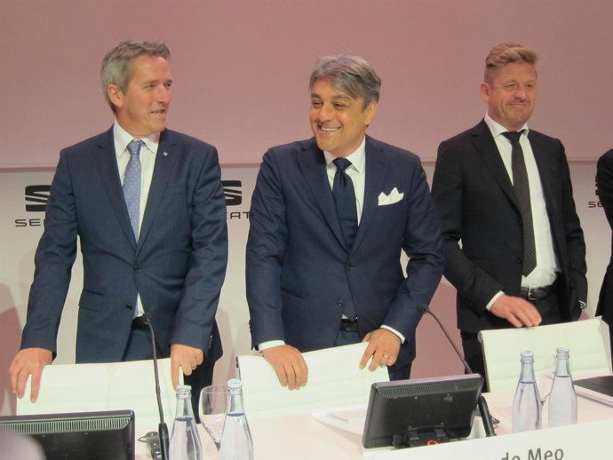 El president de Seat,  Luca de Meo, presenta els resultats               