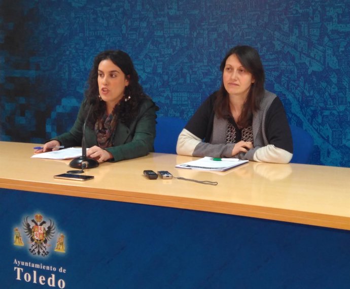 Inés Sandoval y Eva Jiménez, Ayuntamiento de Toledo