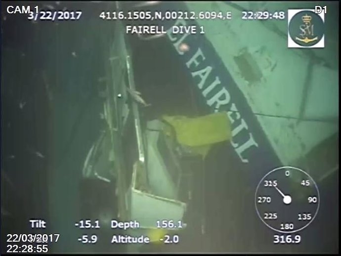 Pesquer enfonsat El Fairell