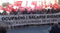 CCOO PV y UGT-PV salen a la calle "contra la avaricia" y la "insolidaria" subida salarial
