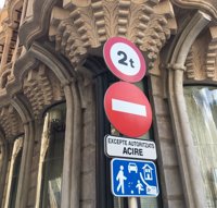 ARCA apuesta por disminuir el impacto negativo de la señalización viaria del centro histórico de Palma