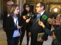 Jané traslada el pésame a Gran Bretaña y se sumará al gabinete antiterrorista de Mossos