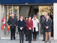 Gobierno vasco, Diputación y Juntas de Gipuzkoa se concentran en San Sebastián para condenar el atentado de Londres