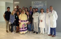 Estudiantes norteamericanos de Salud visitan el Valme para conocer su organización sanitaria