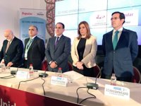 Díaz destaca la "gran ventana de oportunidades" para el crecimiento de Andalucía con la economía digital