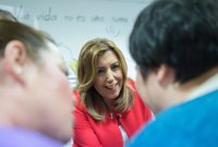 Medio centenar de miembros del PSC arroparán a Susana Díaz el domingo en Madrid