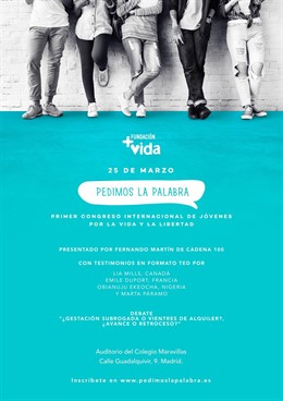 Cartel I Congreso 'Pedimos la Palabra'