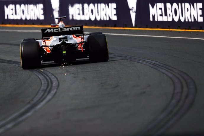 Fernando Alonso (McLaren) en Melbourne