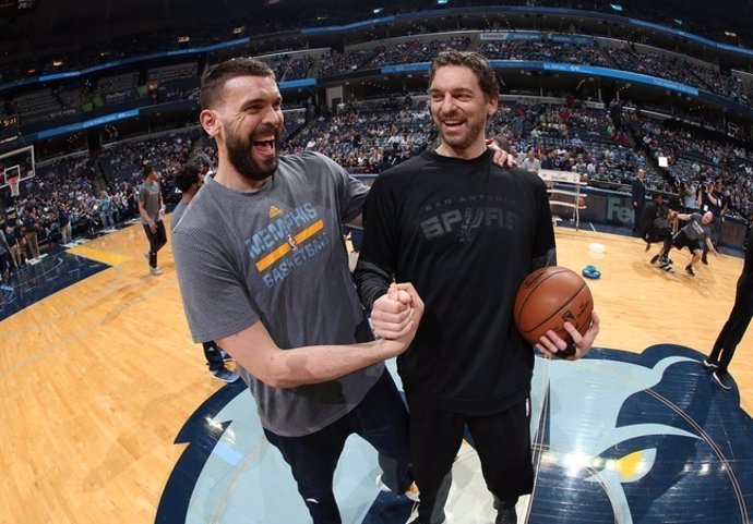 Marc Pau Gasol NBA Memphis Grizzlies San Antonio Spurs