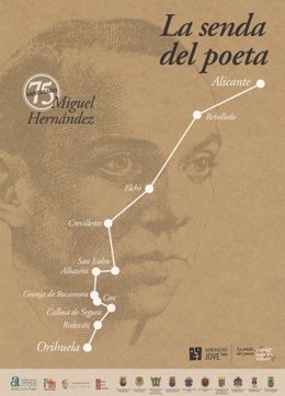Cartell de la Senda del Poeta, este 2017