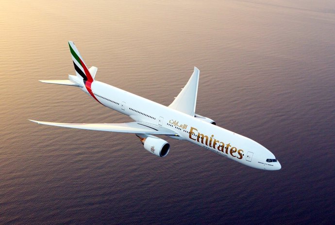 Avión de Emirates Boeing 777-300ER