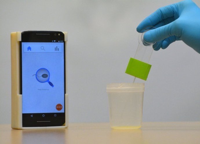 Nuevo dispositivo que mide la fertilidad del semen con el móvil