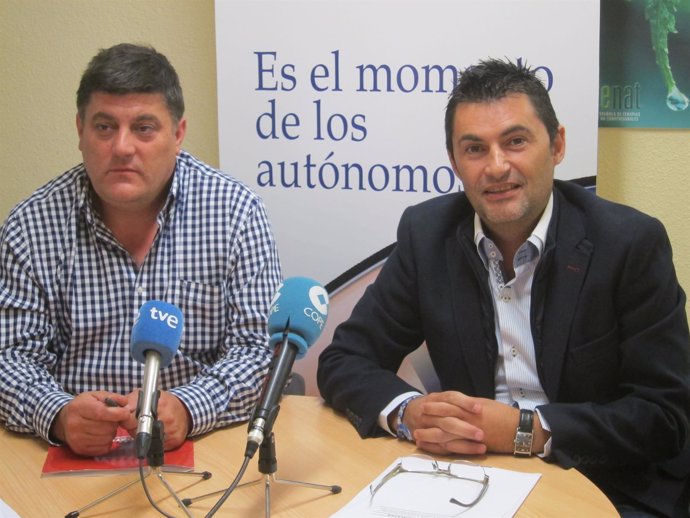 Javier Marzo (UPTA) y Eduardo Abad (UTAC-UPTA)