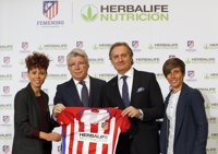 El Atlético de Madrid Femenino y Herbalife unen fuerzas hasta junio de 2020