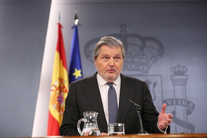 Roda de premsa d'Iñigo Méndez de Vigo després del Consell de Ministres