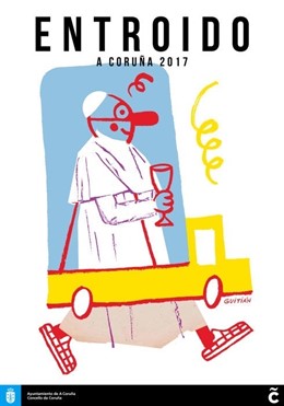 Cartel de carnaval del Concello da Coruña