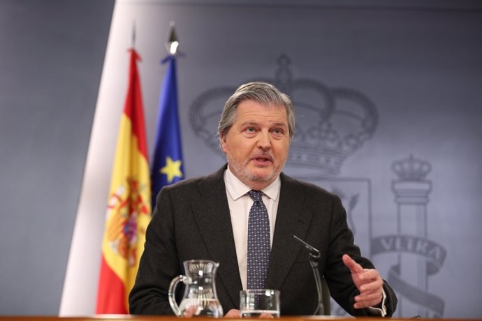 Roda de premsa d'Iñigo Méndez de Vigo després del Consell de Ministres