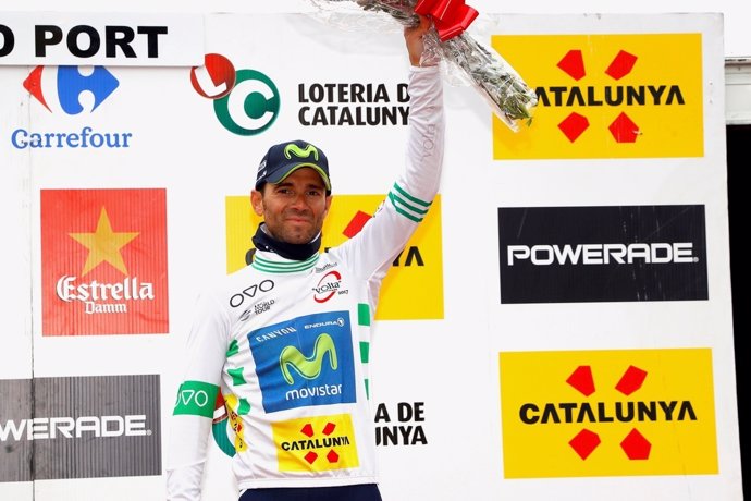 Alejandro Valverde en la Volta a Catalunya