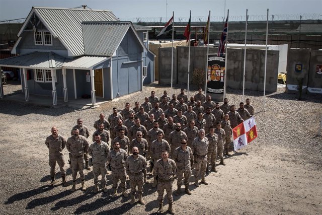 Besmayah.- Contingente castellanoleonés desplegado en Iraq