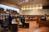 El Impuesto de Sucesiones enfrenta a la Junta de Extremadura y al PP en el pleno de la Asamblea