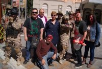 Murcia acoge la mayor 'zombie walk' de su historia en el marco de la VI Edición del C-FEM