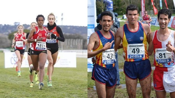 Trihas Gebre y Adel Mechaal, campeones de España de cross