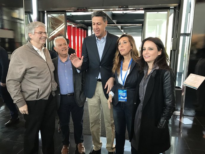 Jordi Cornet, Santi Rodríguez, Xavier G.Albiol, Alicia S.Camacho i Andrea Levy