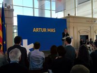 Mas pide a Europa solidaridad con "los que están luchando por la democracia"