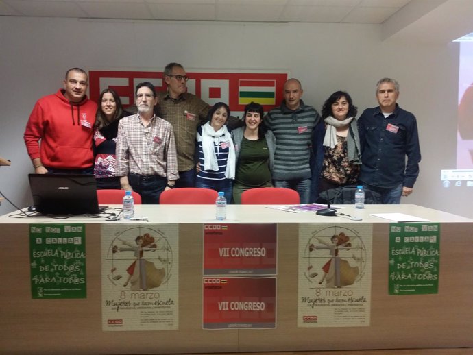 Congreso de la Federación de Enseñanza de CCOO La Rioja