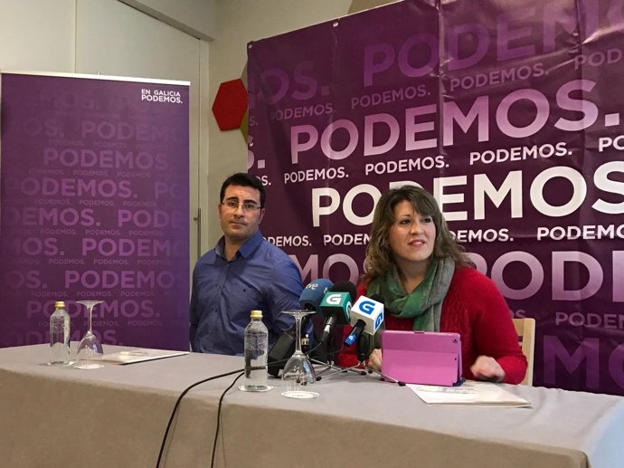 Carmen Santos y Juan Merlo, en rueda de prensa