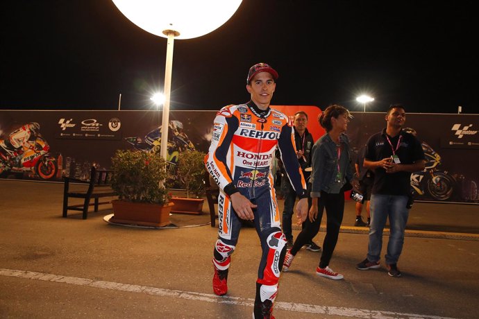 El piloto español de MotoGP Marc Márquez