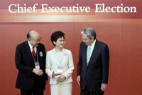 Carrie Lam es elegida como próxima líder de Hong Kong, según una cadena local