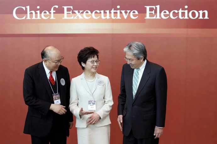 Carrie Lam, líder de Hong Kong 