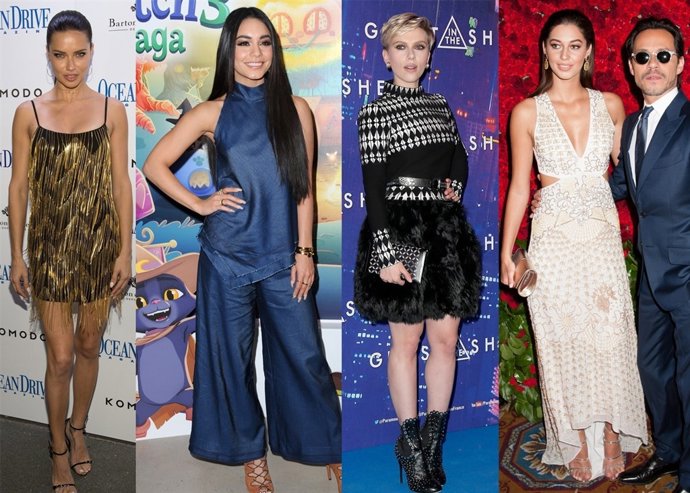 Las mejor vestidas de la semana./ Cordon Press