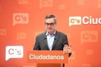 Villegas (Cs): "La solución para Murcia es un presidente limpio o que los ciudadanos hablen en las urnas"