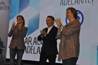 Cospedal promete que "no habrá apaños" que eviten un Gobierno "serio" del PP en Aragón