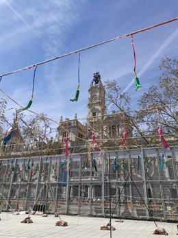La plaça s'ha abarrotat per gaudir de l'últim tret de l'any