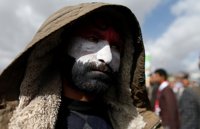 Los rebeldes huthi congregan en Saná a cientos de miles de personas para protestar contra la guerra civil