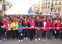 1.700 personas han particiado este domingo en la II Marcha por la Igualdad Nordic Walking