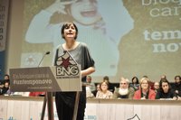 Ana Pontón afianza su liderazgo en un BNG que avisa de que está "en pie, fuerte y unido"