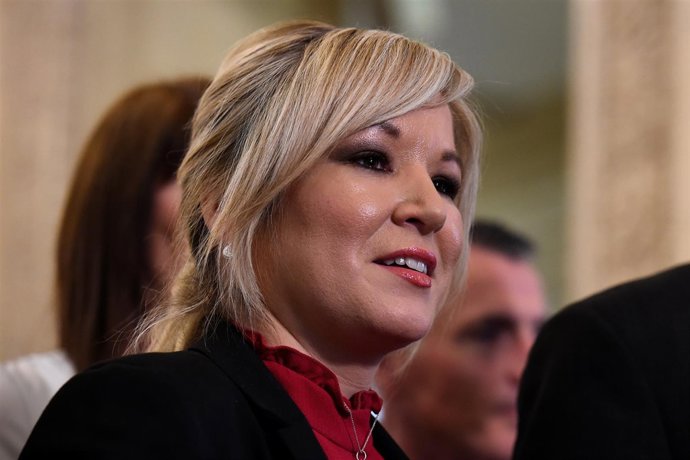 La líder del Sinn Fein en Irlanda del Norte, Michelle O'Neill